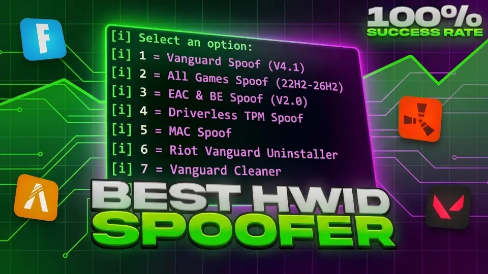 Best HWID Spoofer 2026: Step-By-Step Guide To Permanently Unban From Any Game In Minutes!
